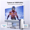 Cáp USB Capture HDMI, live streaming 1080P@60Hz HDMI sang USB 2.0, Type-C Ugreen 25854/CM716 cao cấp