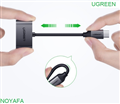 Cáp USB Type C sang Audio 3.5mm kèm cổng sạc UGREEN 50596