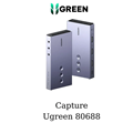 Card ghi hình HDMI kép Ugreen 80688 - Hỗ trợ 1080P@60Hz,Chính Hãng
