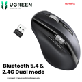 Chuột không dây Ugreen 45792 - Kết nối 3 thiết bị, DPI cao, cuộn siêu tốc