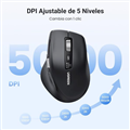 Chuột không dây Ugreen 45792 - Kết nối 3 thiết bị, DPI cao, cuộn siêu tốc