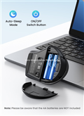Chuột Không Dây UGREEN Đa Kết Nối 2.4GHz & Bluetooth 5.4 - Có Pin - Mã 45792P