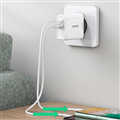 Củ Sạc Nhanh Đa Năng Ugreen 60468 38W 2 Cổng USB-C PD & USB-A QC Chính Hãng