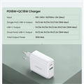 Củ Sạc Nhanh Đa Năng Ugreen 60468 38W 2 Cổng USB-C PD & USB-A QC Chính Hãng