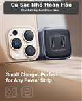 Củ sạc nhanh UGREEN 90572 45W GaN 2 cổng USB-C PD PPS Màu xám không gian
