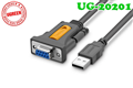 Dây, cáp chuyển đổi USB sang COM RS232 cổng âm Ugreen