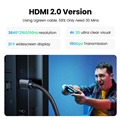 Dây Cáp HDMI 2.0 4K60hz dài 3M Ugreen 40102 hỗ trợ ARC chính hãng cao cấp