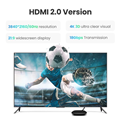 Dây cáp HDMI 2.0 dài 2M hỗ trợ 4K@60Hz 3D/HDR/ARC Ugreen 10107 cao cấp