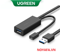 Dây cáp nối dài USB 3.0 dài 10M có Chipset Ugreen 20827 hỗ trợ nguồn Micro USB cao cấp