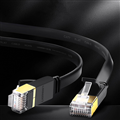 Dây mạng dẹt Ugreen Cat 7 dài 15m(Mã 11266) - Tốc độ cao 10Gbps, lõi đồng, chống nhiễu cực tốt