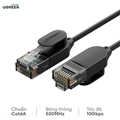 Dây mạng UGREEN CAT 6A lõi đồng nguyên chất dài 0.5m - Siêu mỏng, tốc độ 10Gbps(Mã 70331)
