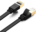Dây mạng UGREEN Cat 7 F/FTP bọc chống nhiễu dài 1m - Tốc độ 10Gbps, chuẩn RJ45 (Mã 11268)