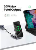 Đế sạc không dây từ tính 2 trong 1 UGREEN 45023 sạc nhanh iPhone & AirPods