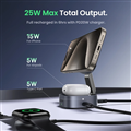 Đế sạc không dây UGREEN 35516 2 in 1 chuẩn Magsafe 15W cho iPhone và AirPods