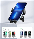 Giá Đỡ Sạc Không Dây Ô Tô Ugreen 40118 15W Max Tự Động Khóa Kẹp