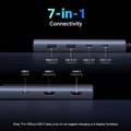 Hub USB-C UGREEN 45379 - Docking Station 7-in-1 hỗ trợ Dual HDMI 4K@60Hz, USB 3.2, PD 100W