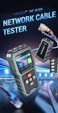 Máy kiểm tra, test cáp mạng LAN NOYAFA NF-8128 RJ45 CAT6, pin sạc