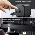 Ổ cắm sạc nhanh UGREEN 40861 DigiNest Cube 65W - 2 cổng USB-C & 2 USB-A