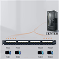 Patch Panel mạng Cat6 Ugreen 70423 - 24 cổng RJ45, tích hợp khung quản lý cáp