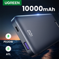Pin sạc dự phòng siêu mỏng UGREEN 60689 10000mAh hỗ trợ sạc nhanh USB-A & USB-C chính hãng