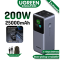 Pin sạc dự phòng UGREEN 35525B 25000mAh sạc nhanh 200W chính hãng