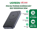 Sạc Dự Phòng Không Dây UGREEN 45763 10000mAh Sạc Nhanh 30W