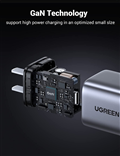 Sạc Nhanh Ugreen 15326 Nexode GaN 30W USB-C PD US Cao Cấp