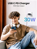 Sạc Nhanh Ugreen 15326 Nexode GaN 30W USB-C PD US Cao Cấp