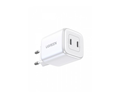 Sạc Nhanh Ugreen 15327 Nexode 45W 2 Cổng USB-C PD US Chính Hãng