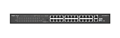 Switch RG-ES126S-P V2 PoE không được quản lý 24 cổng 10/100 Mbps và 2 cổng Gigabit dạng gắn tủ rack