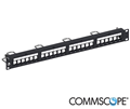 Thanh quản lý cáp 24 cổng patch panel AMP/Commscope CAT6A