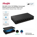 Thiết bị chuyển mạch 8 cổng gigabit Ruijie RG-ES08 10/100 Mbps chính hãng