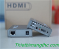 Thiết bị kéo dài hdmi 200m 2 cổng USB dùng điều khiển chuột, phím
