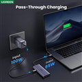 Ugreen 15852 Bộ chuyển đổi cổng USB-C sang 2*USB-A 3.0+USB-C 3.0+2*HDMI+PD 2*HDMI có PD