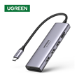 Ugreen 20934 Bộ chuyển UGREEN USB-C sang 3*USB 3.0 + HDMI + RJ45 4K60Hz