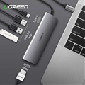 Ugreen 50209 Bộ chuyển đổi nguồn UGREEN USB Type C sang USB 3.0*3 + HDMI + PD 4K 30Hz