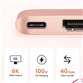 Ugreen 90288  Bộ Chuyển Đổi Hub USB C  Với Đầu Đọc Thẻ SD/TF 4K HDMI 2 USB 3.0 Và Cổng USB C H