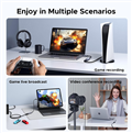 USB Capture HDMI, live streaming 2K@30Hz HDMI sang USB 3.0, Type-C Ugreen 15389-CM629 cao cấp