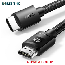 40106, Cáp HDMI 20M Ugreen HD119 sợi bọc nylon cao cấp 4K @60HZ