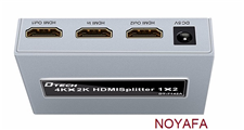 Bộ chia HDMI 1 ra 2 Dtech 4K, 2K DT-7142A Chính hãng