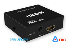 Bộ chia HDMI 1 ra 2 HDMI 2 port MT-VIKI