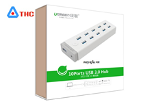 Bộ chia USB,hub đa năng gồm 10 cổng USB 3.0 Ugreen UG-20297 nguồn ngoài