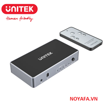 Bộ chuyển đôi HDMI 3 vào 1 ra UNITEK V1111A hỗ trợ 4K (UHD) (3840 x 2160) cao cấp