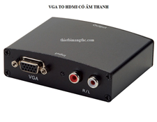 Bộ chuyển đổi VGA Sang HDMI có nguồn rời