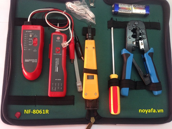 Bộ dụng cụ thi công mạng NF-8061R