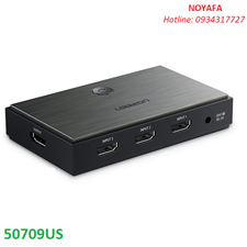 Bộ gộp HDMI vào 3 ra 1 UGREEN 50709US hỗ trợ 4K@60Hz