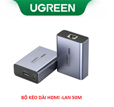 Bộ kéo dài HDMI sang Lan 50M Hỗ Trợ FullHD 1080P@60Hz Ugreen CM196 50739us cao cấp