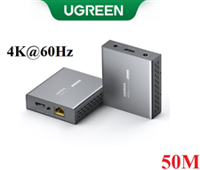 Bộ kéo dài tín hiệu HDMI 2.0 sang cáp mạng Lan 50m Ugreen 10938 hỗ trợ 4K@60hz cao cấp