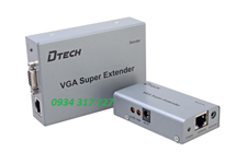 Bộ Nối dài VGA to Lan 200M Dtech 7020A