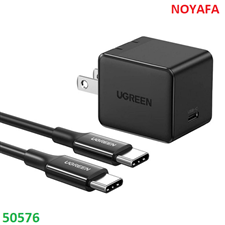 Bộ sạc nhanh UGREEN 50576 25W kèm cáp USB - Hỗ trợ PD/QC Hàng Chính Hãng